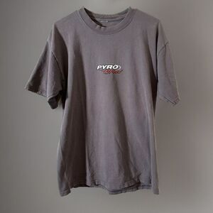 Vintage Pyro Crew T-shirt awesome graphics men's size XL